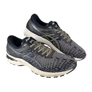 Asics GT-2000 Running Shoes Mens 13 Black Knit Brown Mesh Gym Athletic